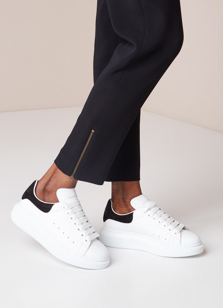 ALEXANDER MCQUEEN Oversized sneaker van kalfsleer
