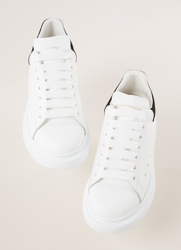 ALEXANDER MCQUEEN Oversized sneaker van kalfsleer